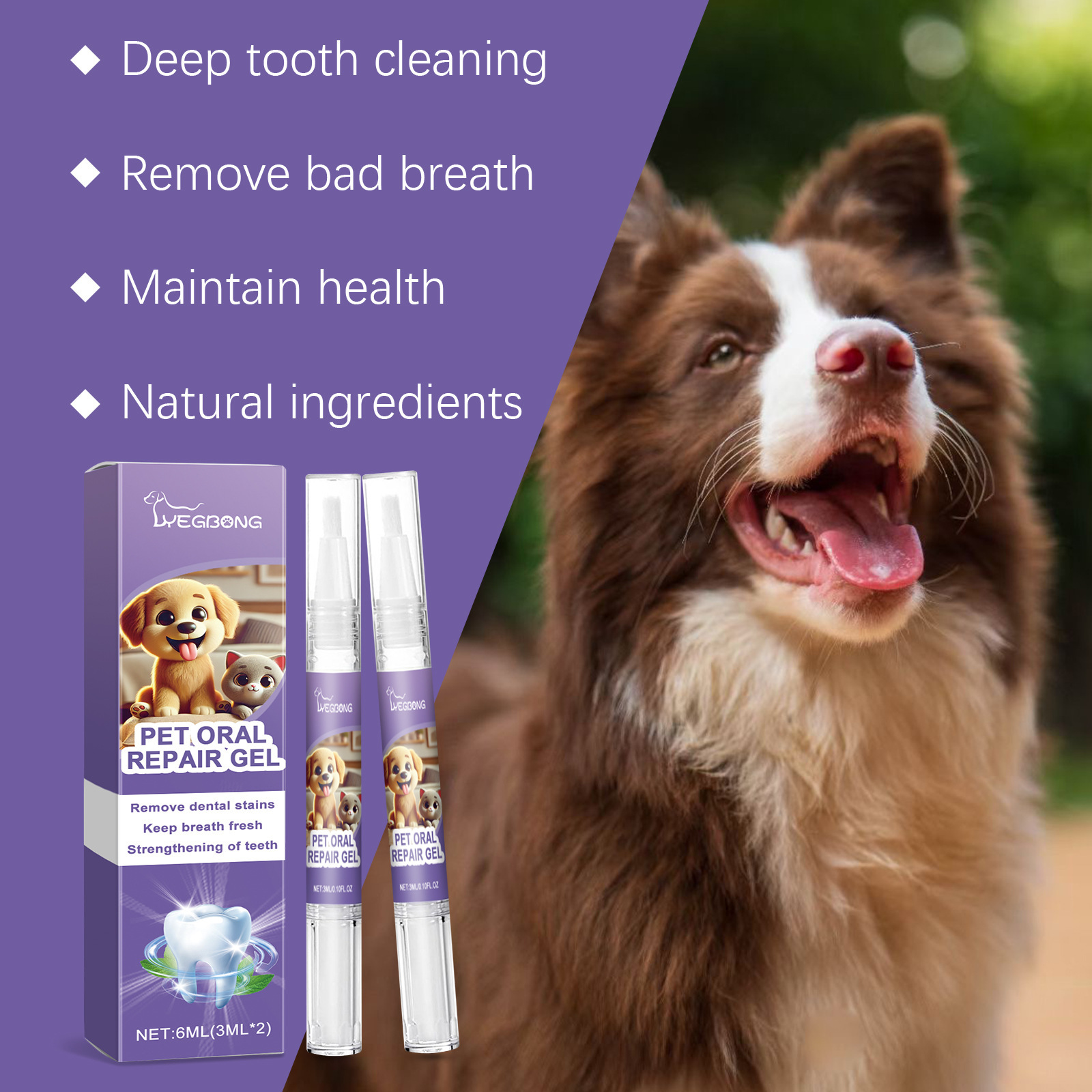 12pcs Pet Toothbrush Pen Denta - Teeth Whitening Gels recensione e prezzo
