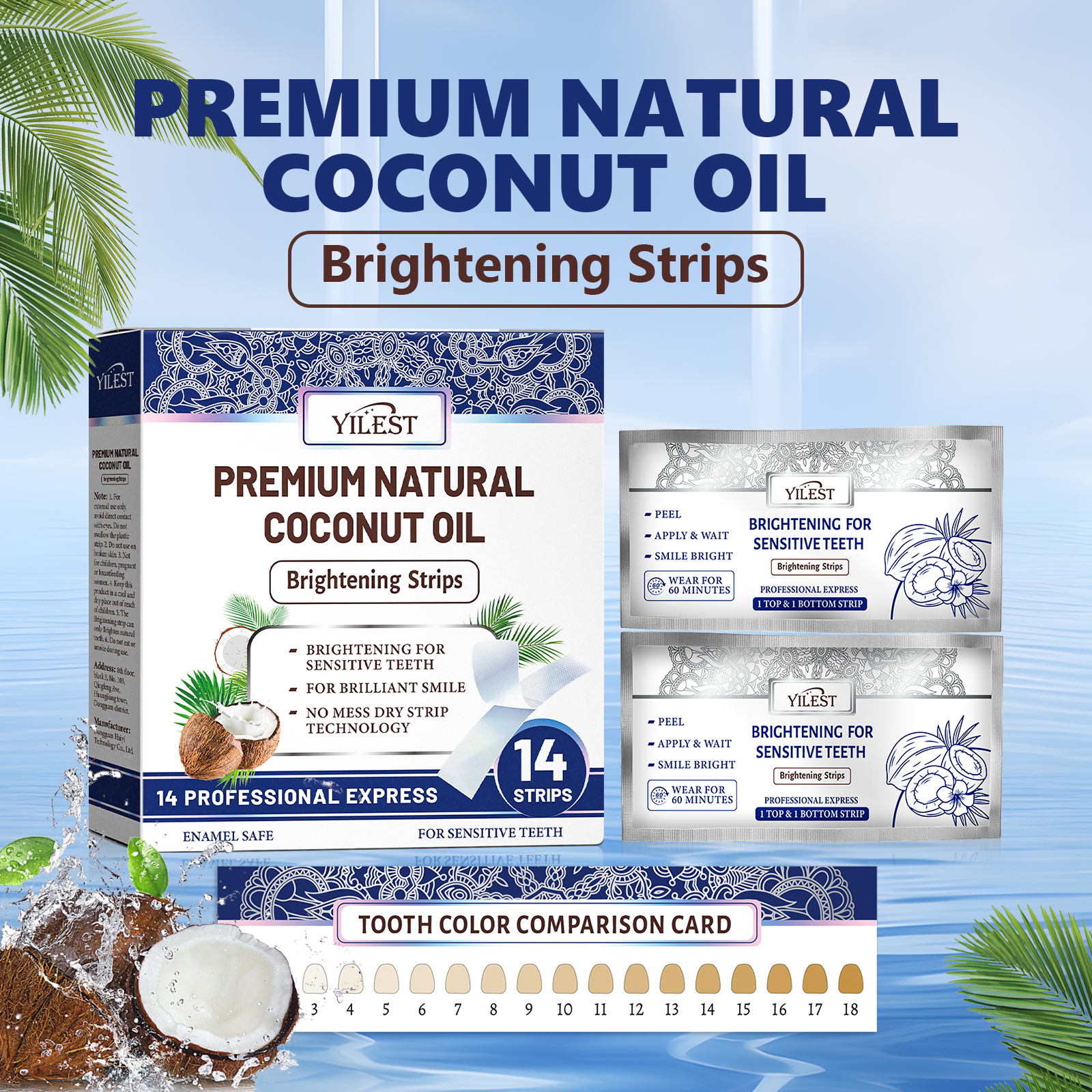 Teeth Whitening Strips 14pcs C - Teeth Whitening/Bleaching recensione e prezzo